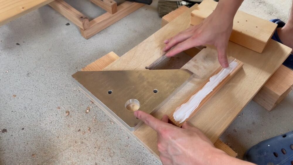 フレンチクリート専用丸ノコテーブル