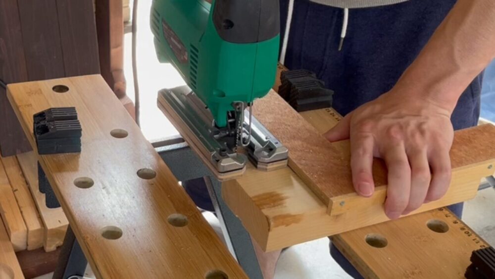 ジグソーの刃の曲がり改善