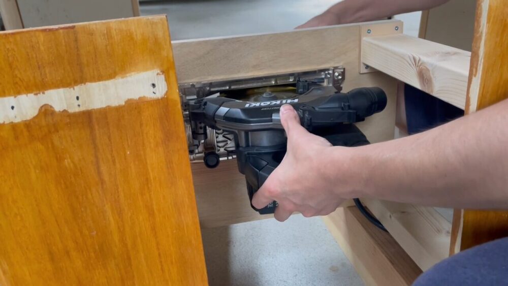 フレンチクリート専用丸ノコテーブル