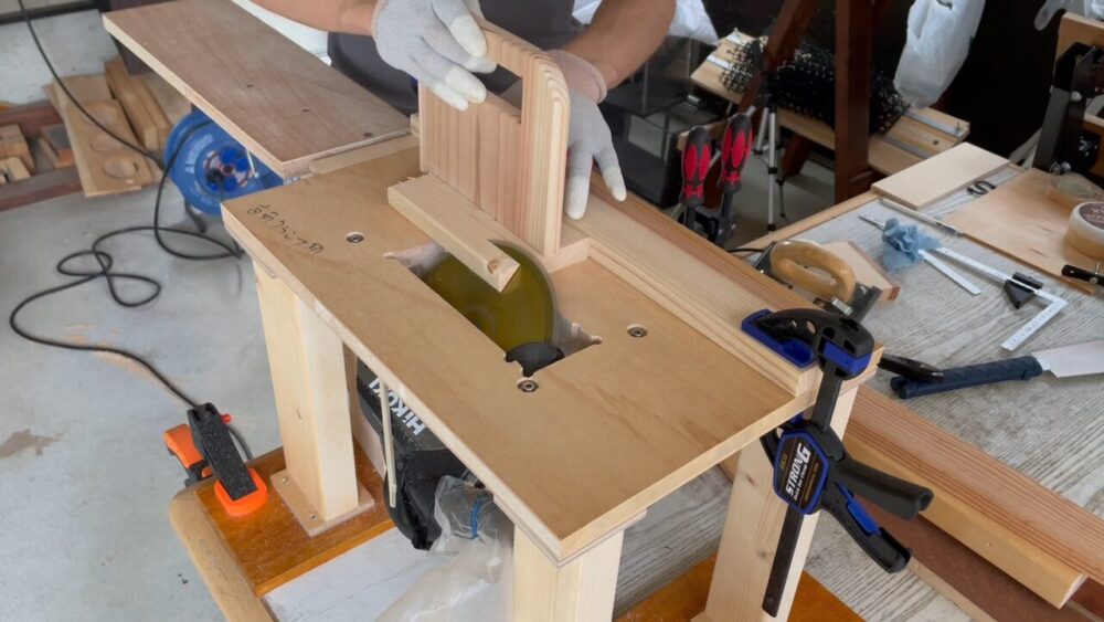 フレンチクリート専用丸ノコテーブル