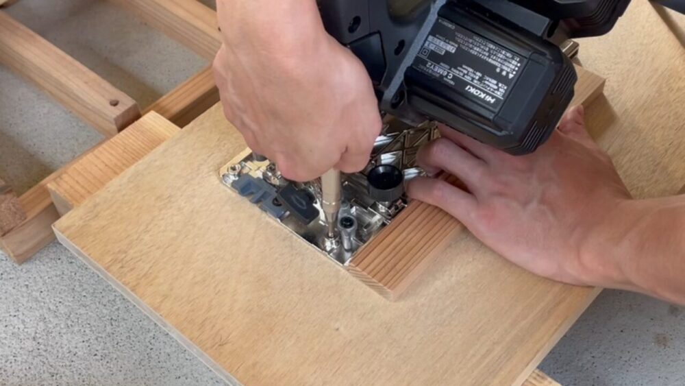 フレンチクリート専用丸ノコテーブル