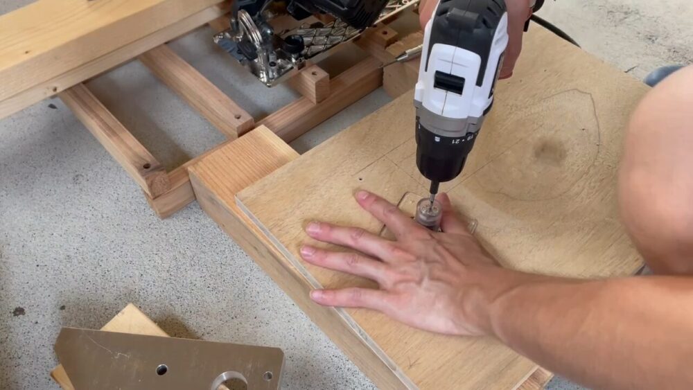 フレンチクリート専用丸ノコテーブル