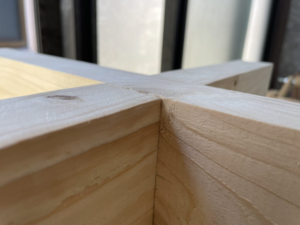 十字相欠き組み