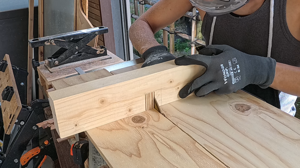 十字相欠き組み