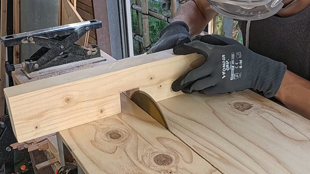 十字相欠き組み